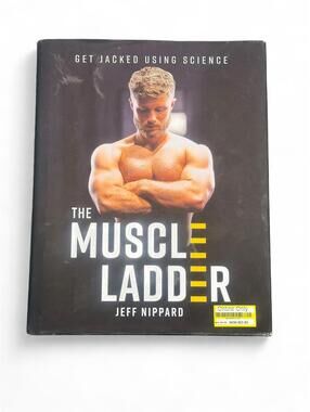 2/$60 ✨ The Muscle Ladder Jeff Nippard Hardcover Bodybuilding Workout Book